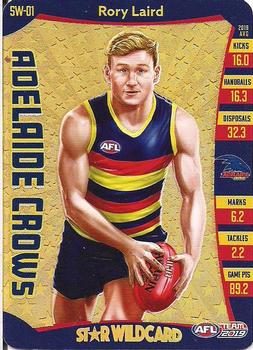2019 AFL Team Coach - Star Wildcards #SW-01 Rory Laird Front